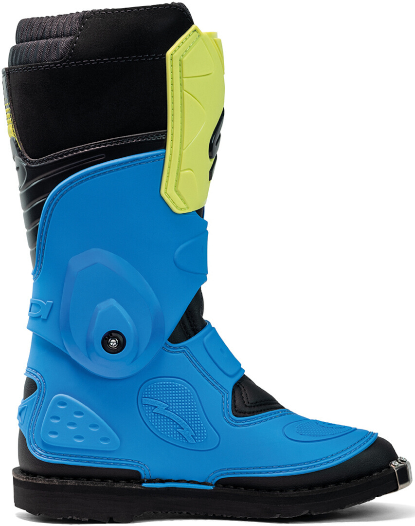 Side view of Sidi Flame Kids Motocross Boots