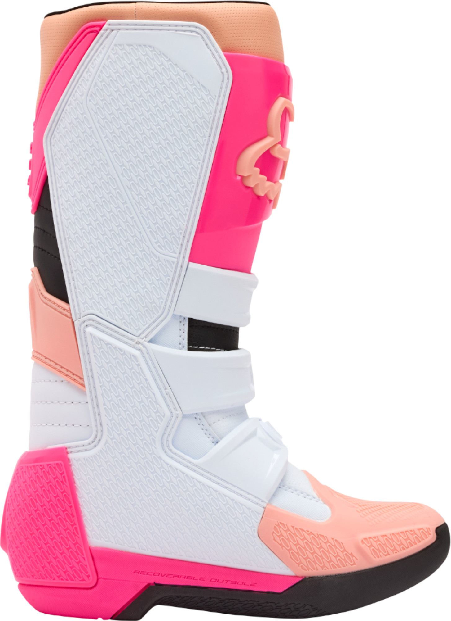 FOX W Comp Ladies Motocross Boots white/hotpink 7 Figure 3