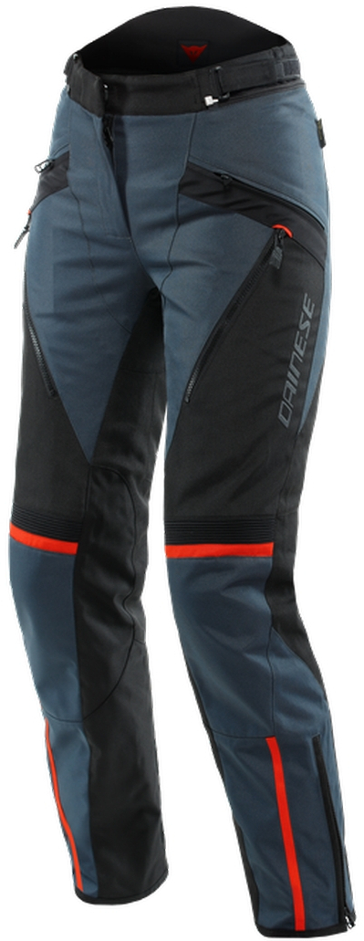 Dainese Tempest 3 D-Dry Damer Motorcykel Tekstilbukser grå/sort 46 Figur 1