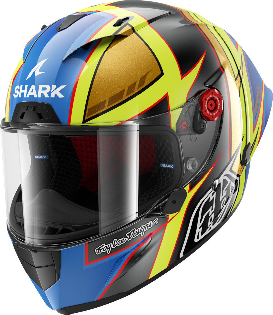 Shark Race-R Pro GP Replica Cam Petersen Cască antracit/galben/albastru XS (53/54) Figura 1