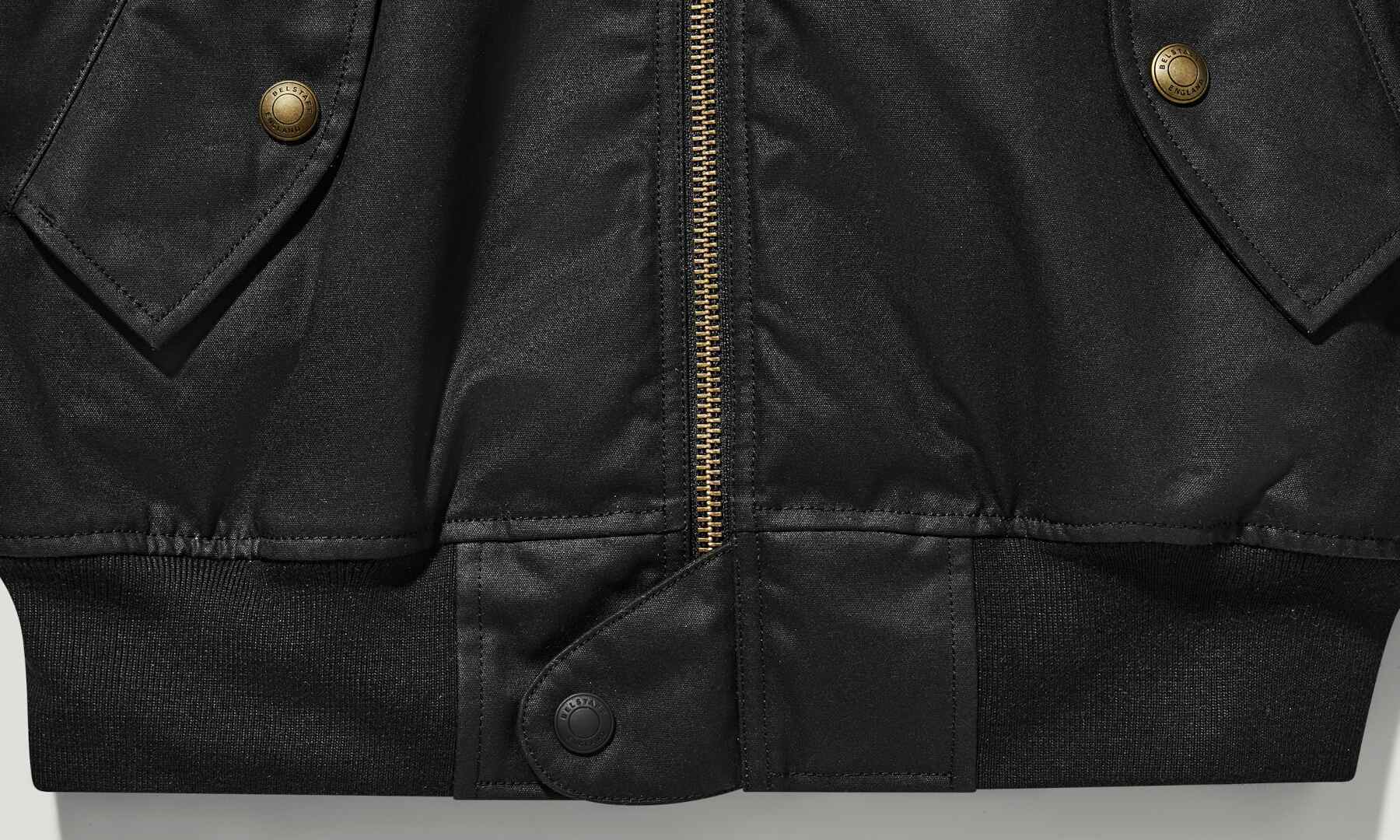 Belstaff Brecon Motorcycle Wax Jacket black M Figure 3
