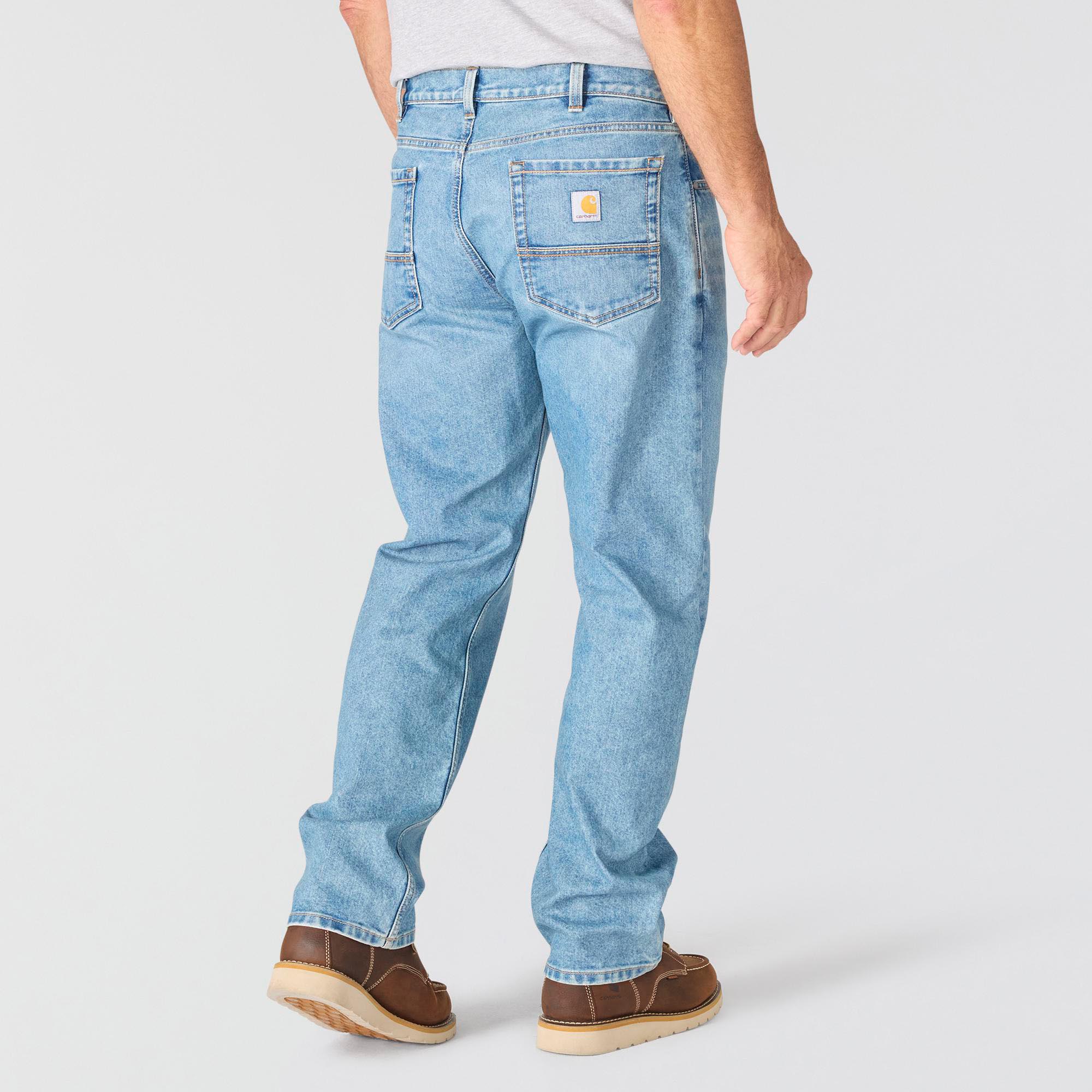 Carhartt Loose Straight Rugged Flex Jeans hellblau 34/32 Abbildung 5