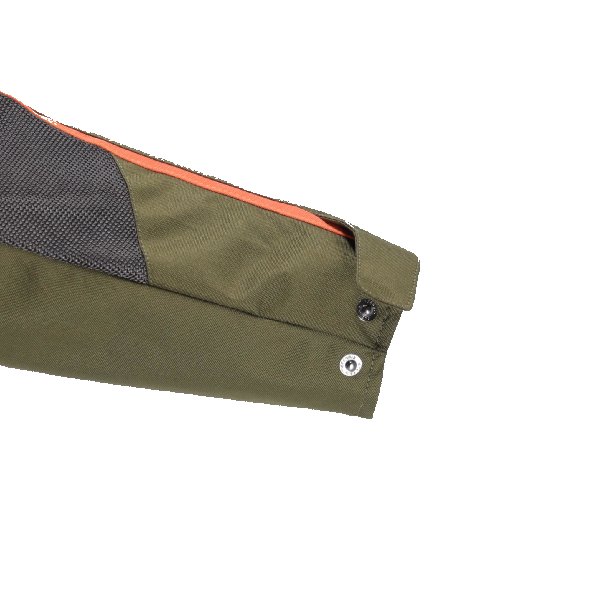 Acerbis Ramsey Vented Long Veste textile moto Vert/Orange L Figure 8