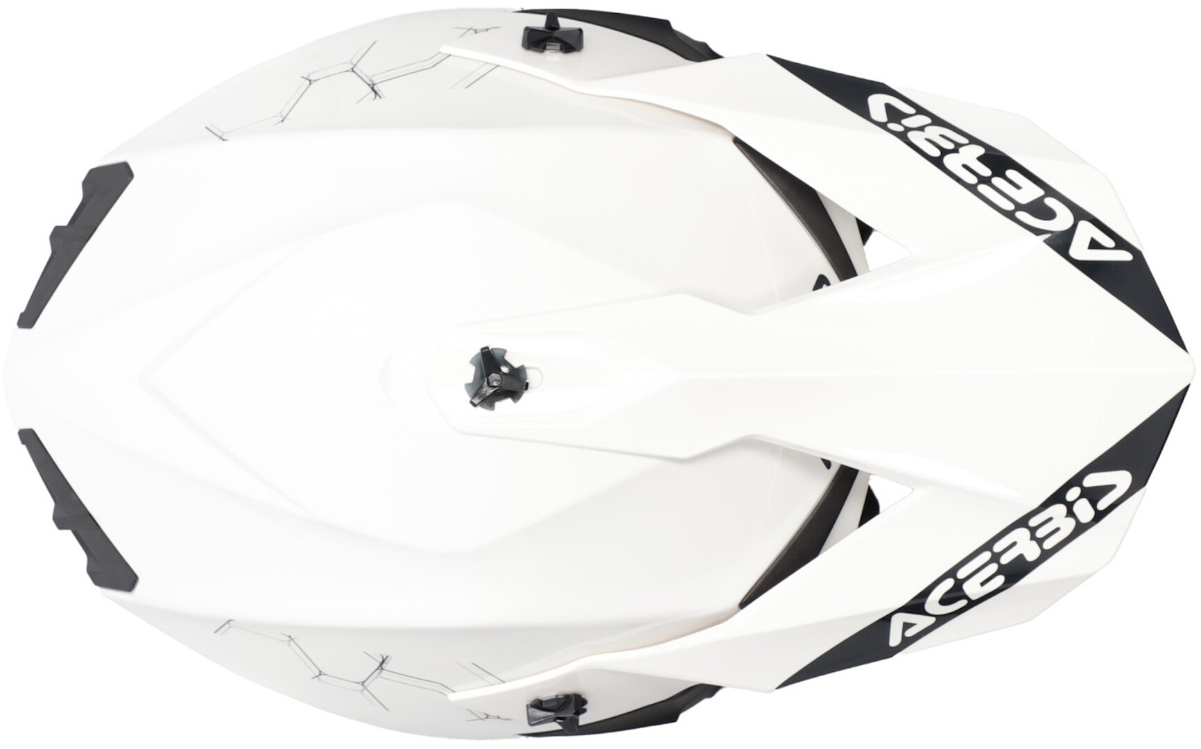 Acerbis Linear Solid 2024 Motocross hjelm hvid XL (61/62) Figur 2