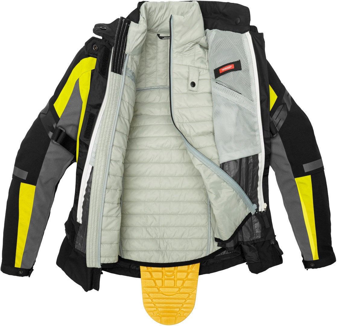 Spidi 4 Season Evo H2Out Giacca tessile da donna nero/giallo XL Figura 5