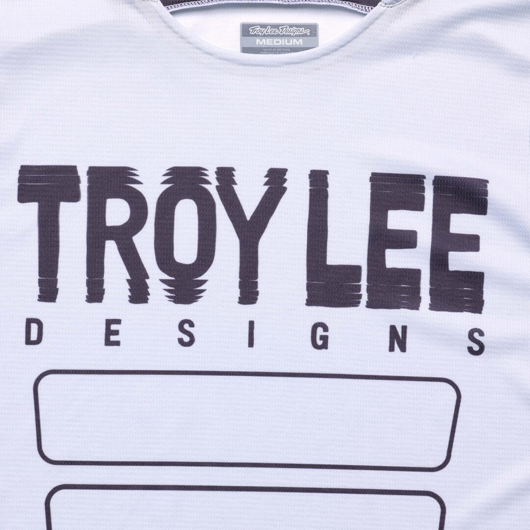 Troy Lee Designs GP Pro Step Up Motocross trøje lysegrå/sort M Figur 5