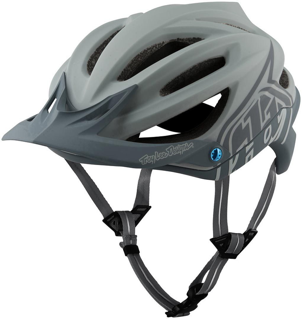 Troy Lee Designs A2 MIPS Decoy Casco Bycicle grigio/blu M/L Figura 1
