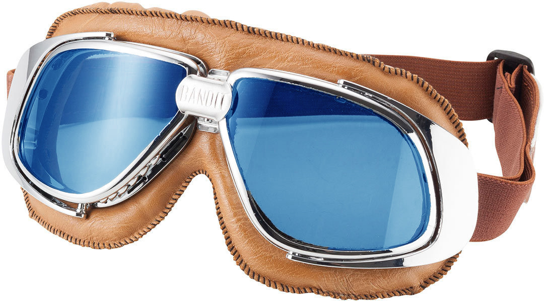 Bandit Classic Ochelari de motocicletă Oglindă maro/albastru Figura 1