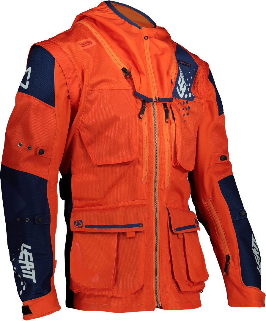 Leatt Moto 5.5 Enduro Motocross Jacket orange L Figure 2