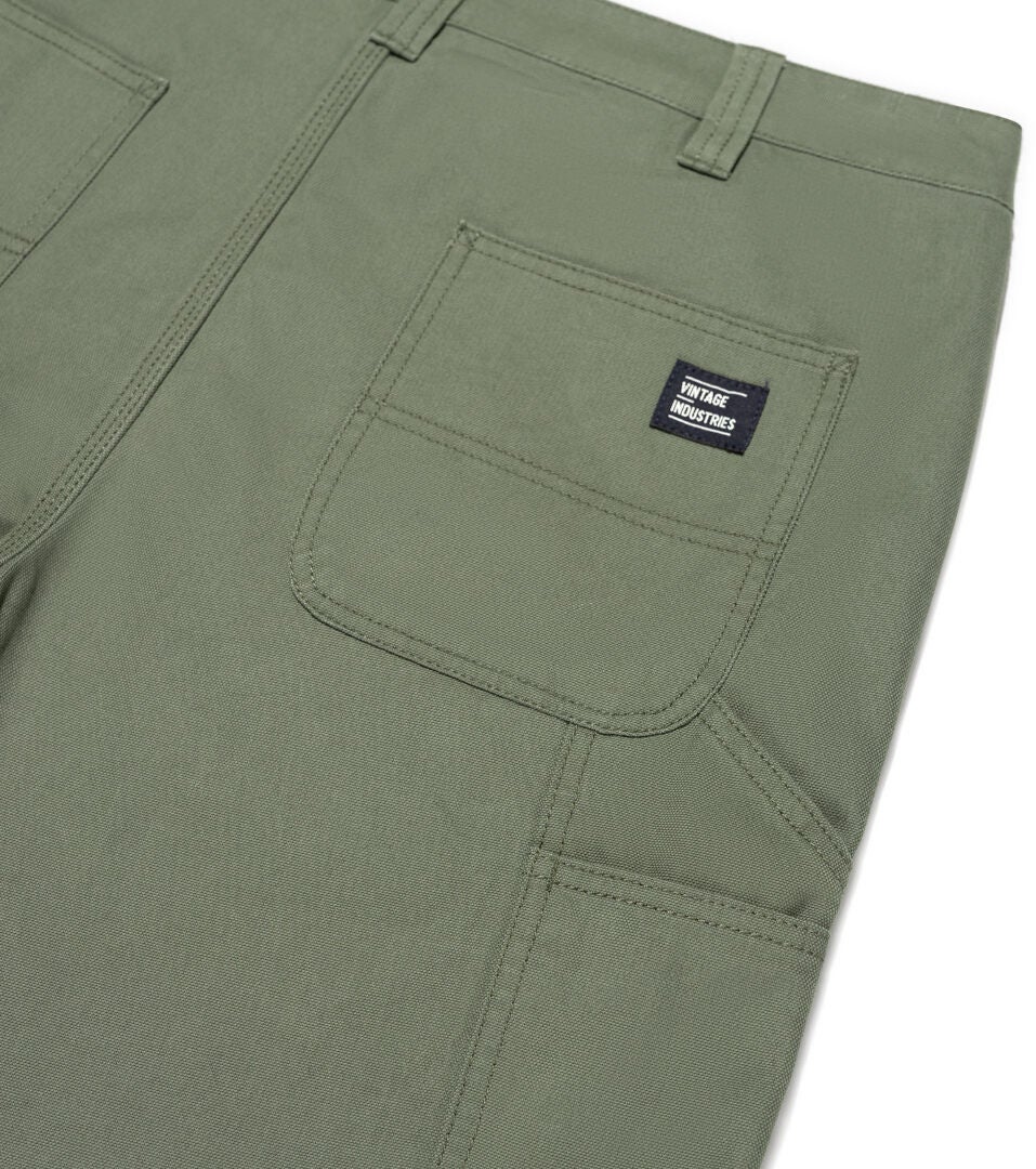 Vintage Industries Dayton Short olive 33 Figure 3