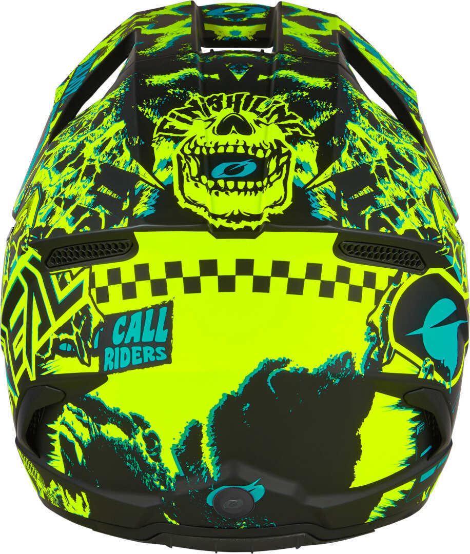 Oneal 3SRS Assault Neon Casco Motocross S (55/56) Figura 6