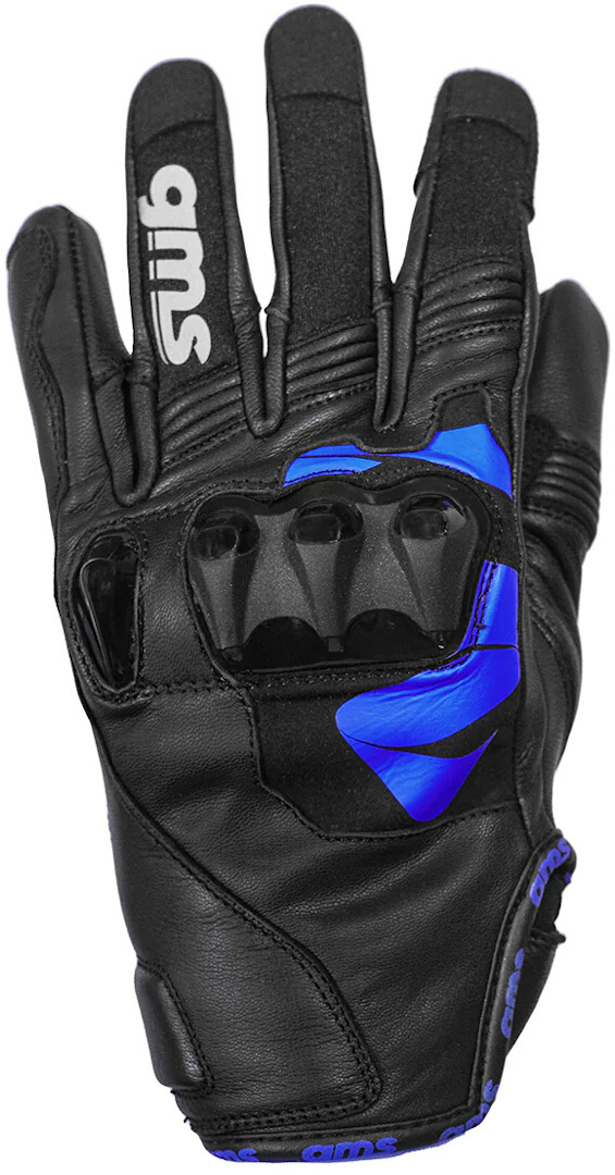 GMS Curve Motorradhandschuhe schwarz/blau S Abbildung 1