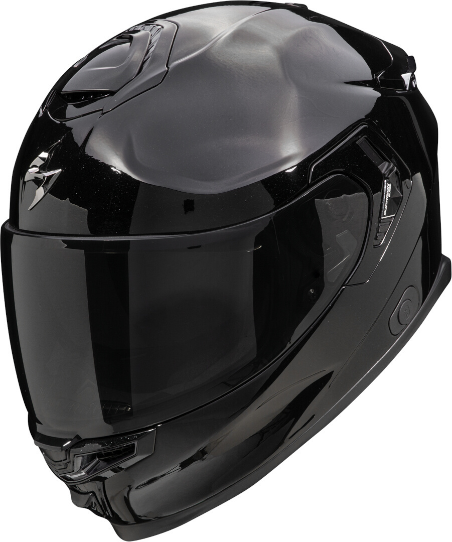 Scorpion EXO-GT SP Air Solid Přilba Černá kovová M (57/58) Obrázek 1