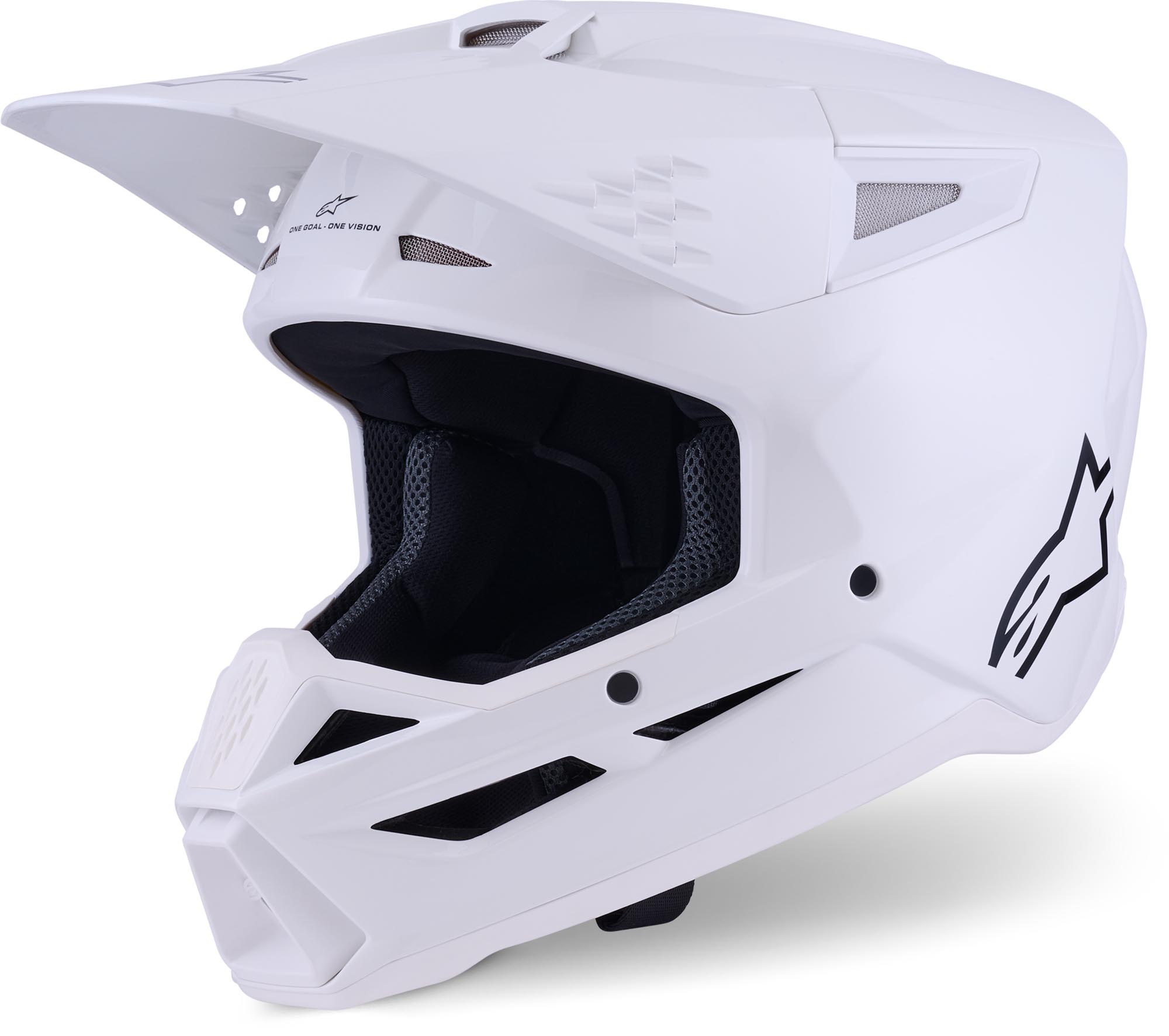 Alpinestars S-M3 Cască de motocross alb XS (53/54) Figura 1
