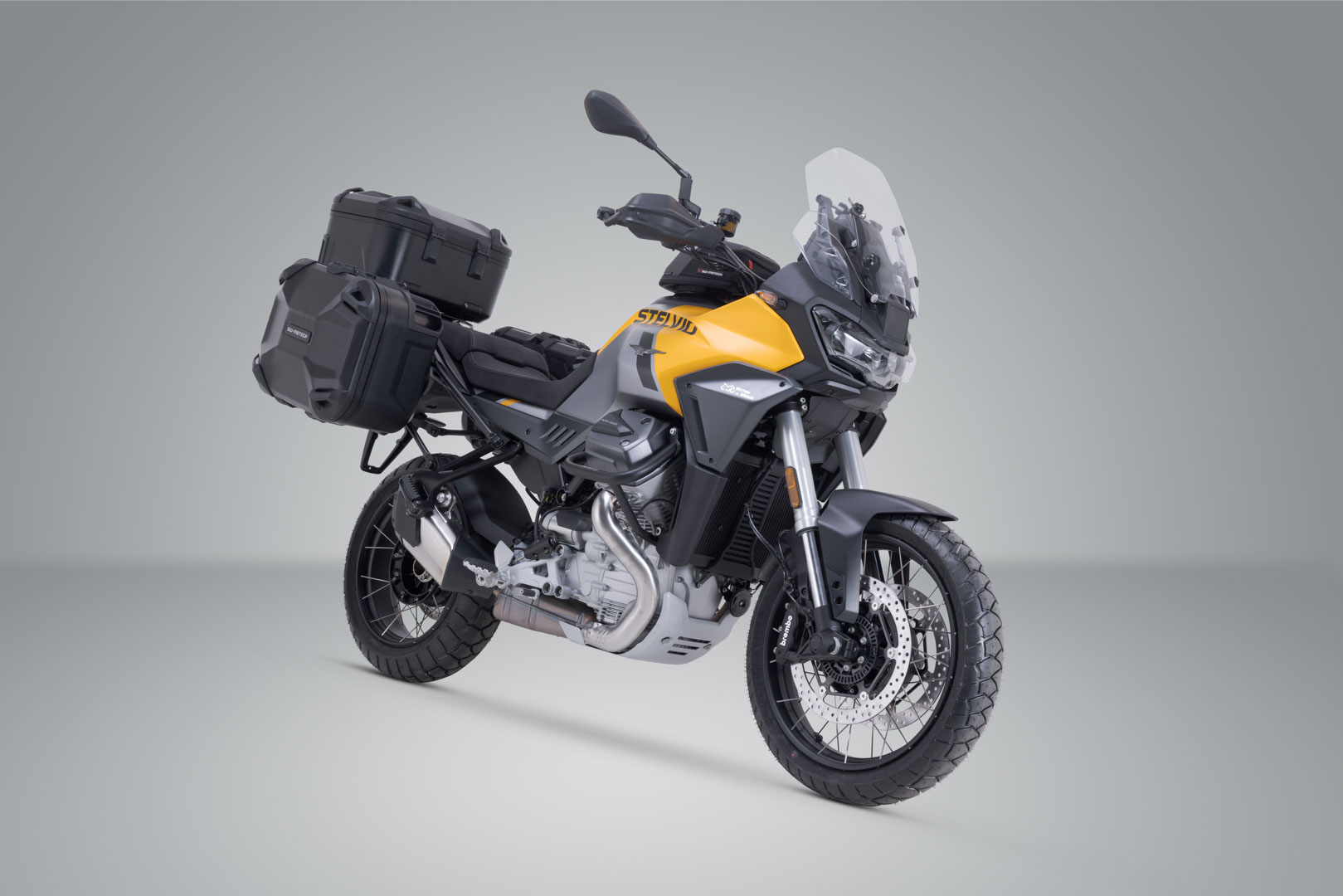 Setul SW-Motech Adventure DUSC cu majusculă L - Negru. Moto Guzzi Stelvio (23-). Figura 2