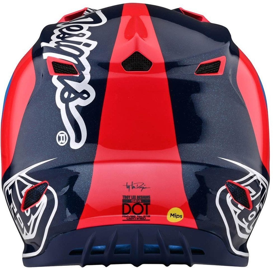 Troy Lee Designs SE4 One & Done Corsa Casco da motocross giovanile Y/M (50/51) Figura 4