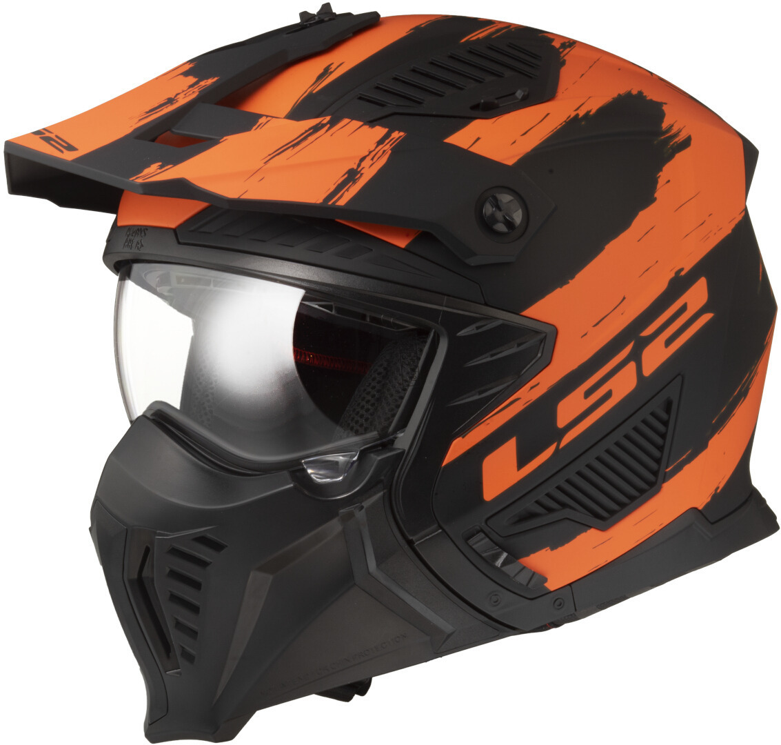LS2 OF606 Drifter Mud Trial Helm M (57/58) Abbildung 1