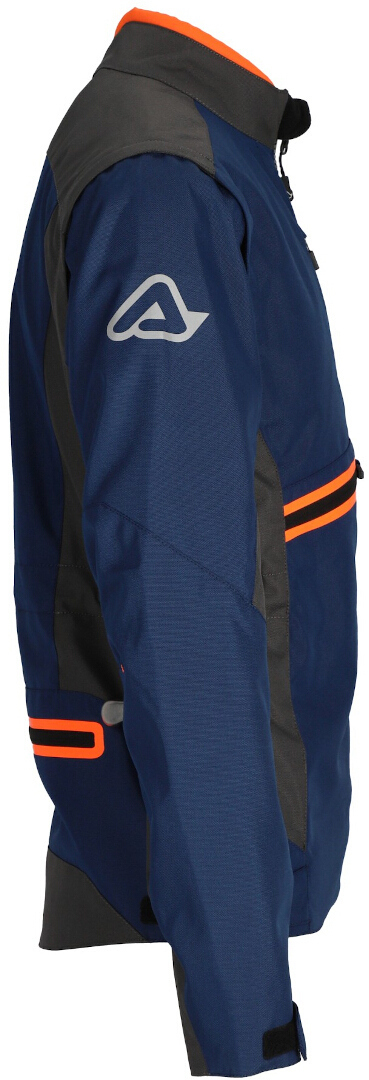 Acerbis Enduro One Motorcycle Textile Jacket blue/grey 3XL Figure 3