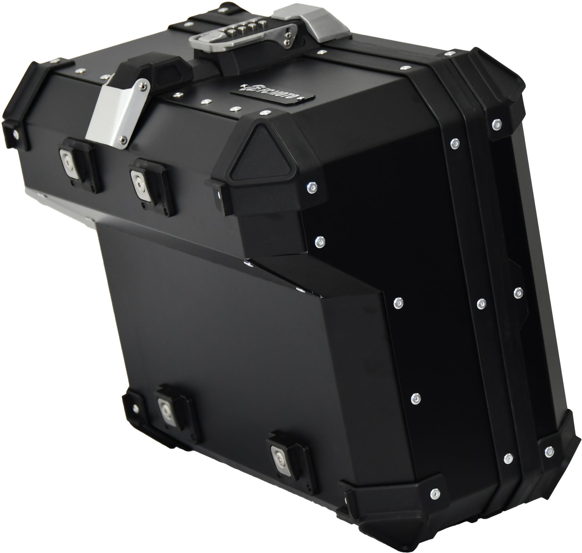 FC-Moto Terreno X 36 L Keyless Alu sidofodral höger med utskärning svart Figur 5