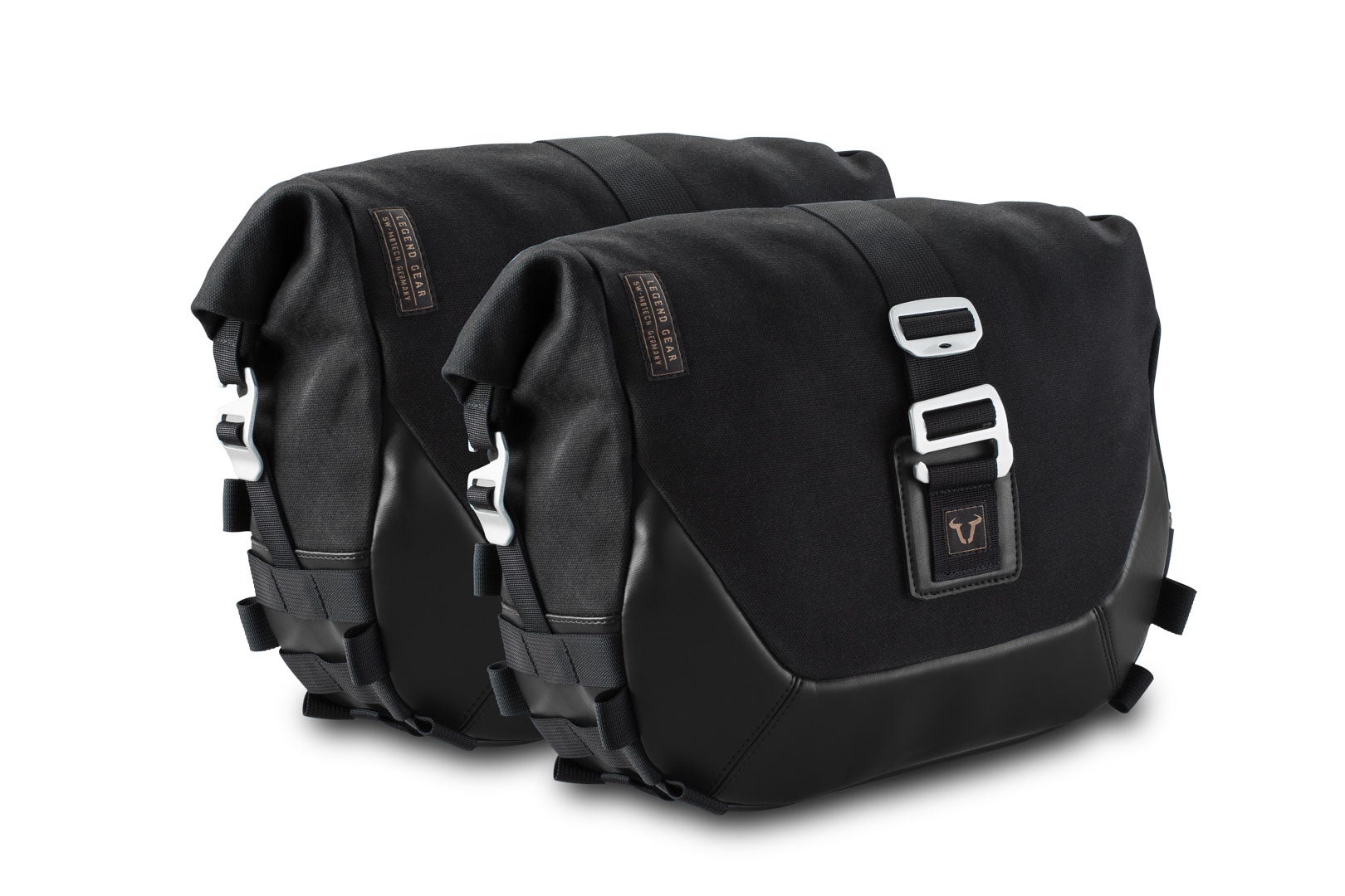 SW-Motech Legend Gear sidetaske system LC Black Edition - BMW R nineT (14-), Pure / Urban G/S (16-). Figur 1