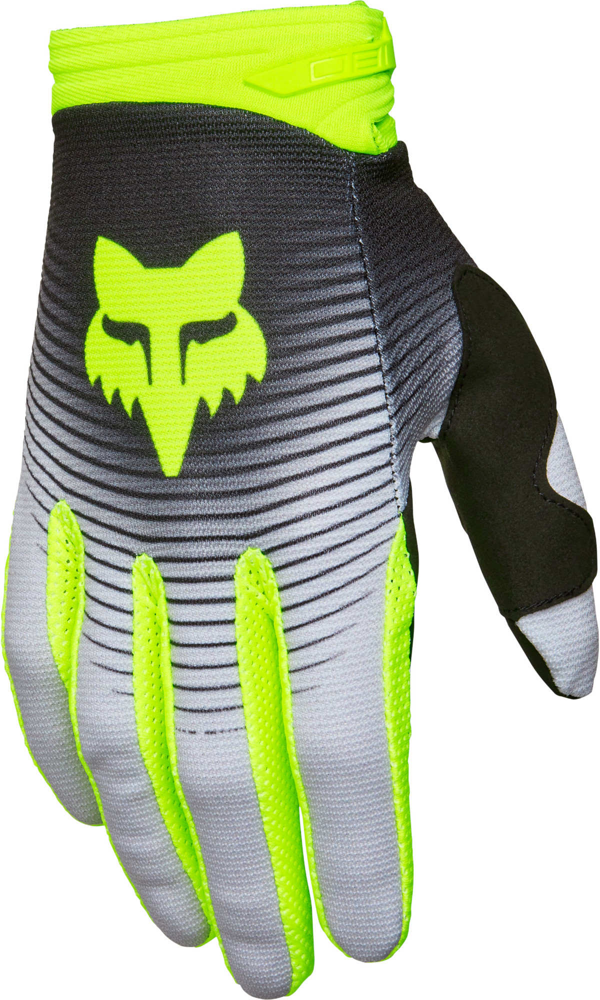 black/white/neon-yellow