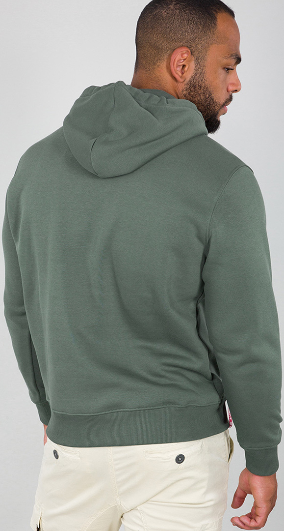 Alpha Industries Basic Hoodie green 4XL Figure 2