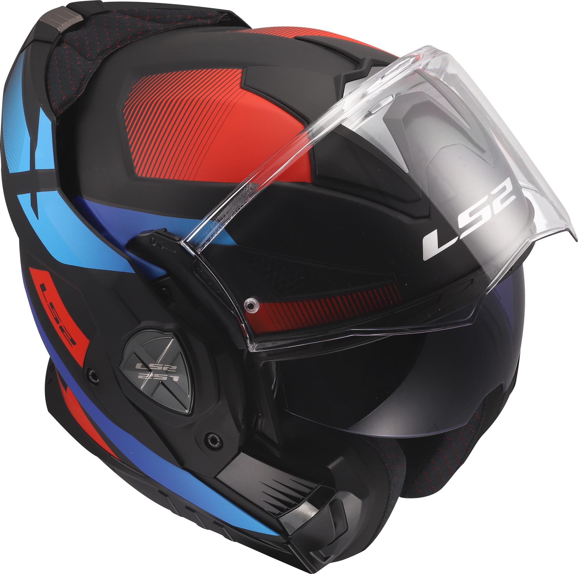 LS2 FF901 Advant X Nova Klapphelm schwarz/rot/blau M (57/58) Abbildung 14