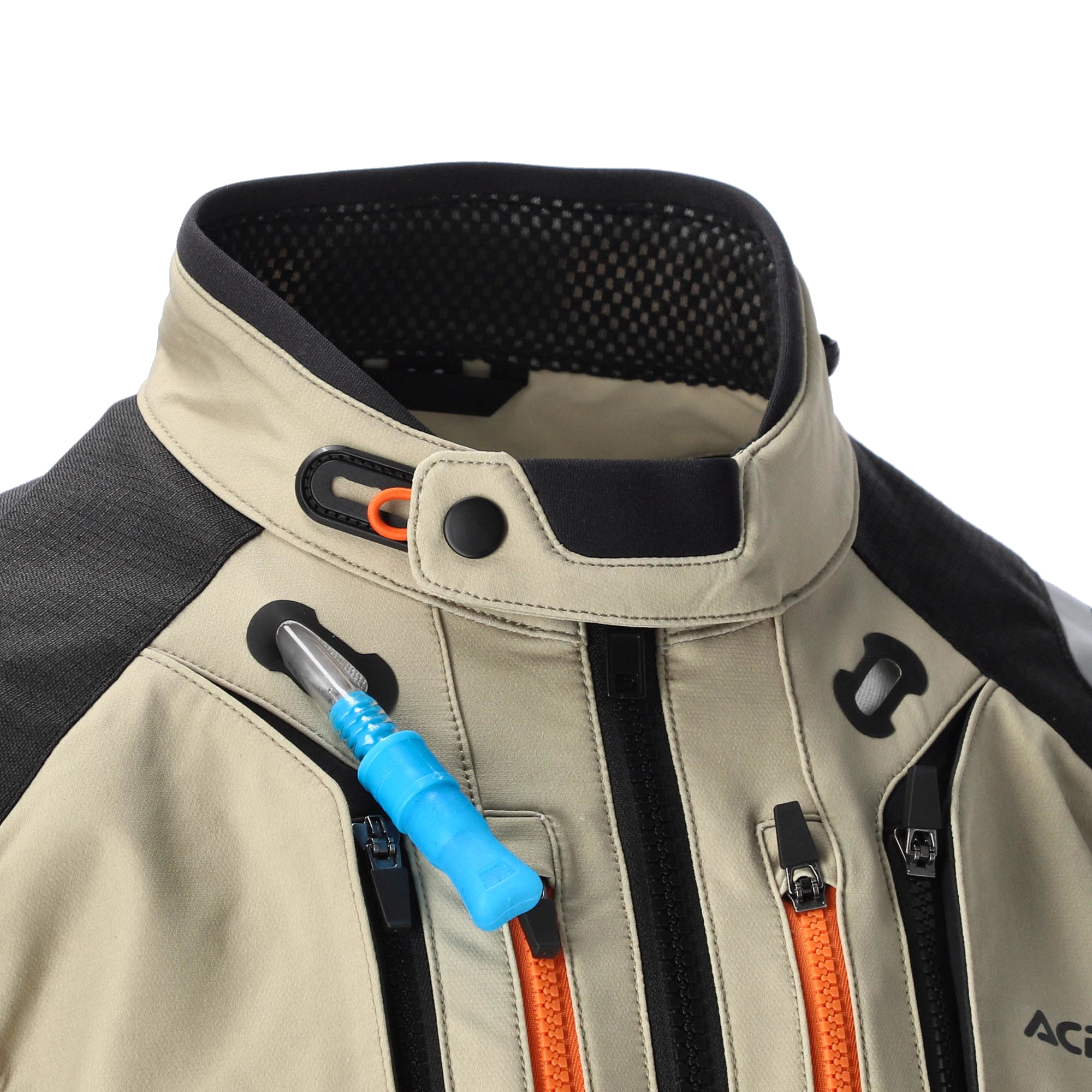 Acerbis Rally Pro Motorcycle Textile Jacket beige/black L Figure 16