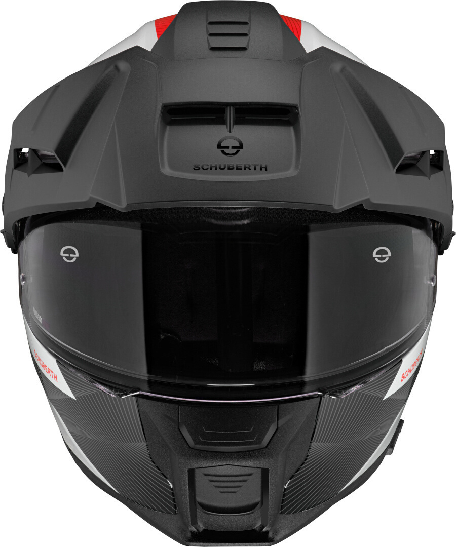 Schuberth E2 Defender Hjelm hvit/blå/rød M (57) Figur 4