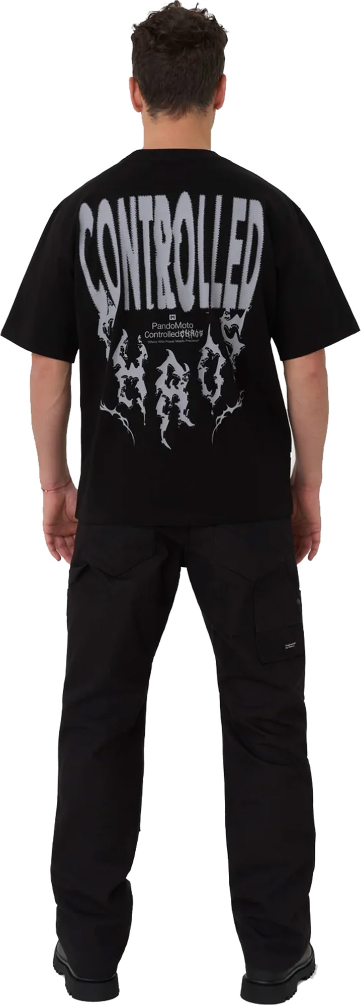 Pando Moto Luke Controlled Chaos T-Shirt M Abbildung 8