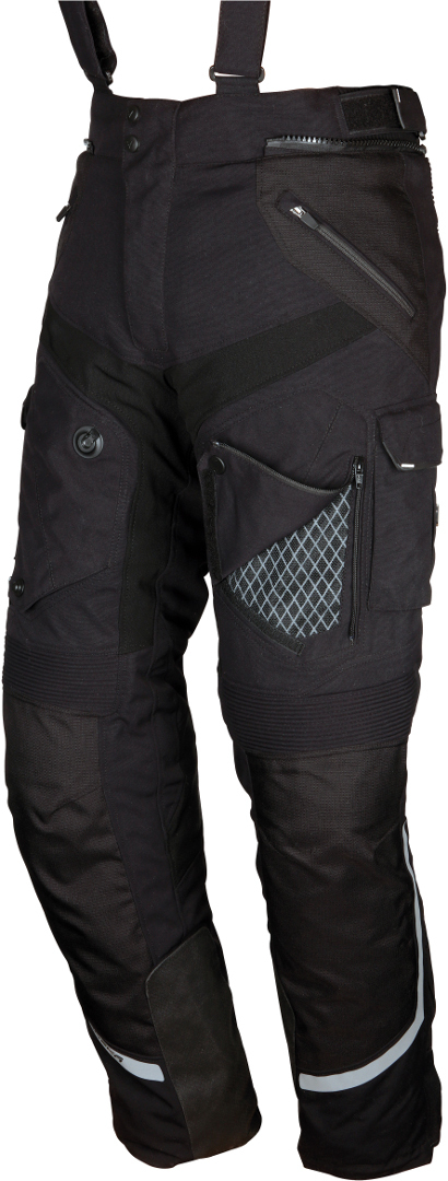 Modeka Panamericana Pantalon textile de moto noir S Figure 1
