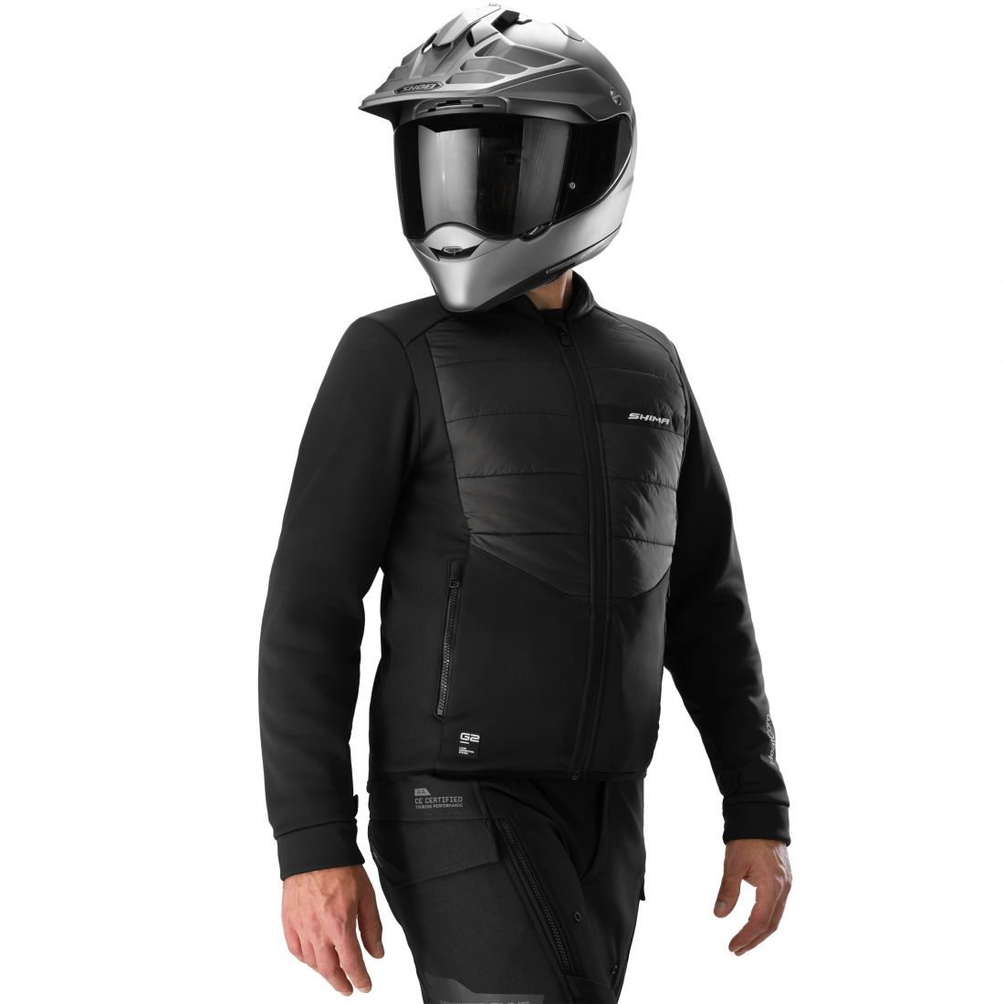 SHIMA Dune 2.0 Motorrad Textiljacke schwarz 4XL Abbildung 13