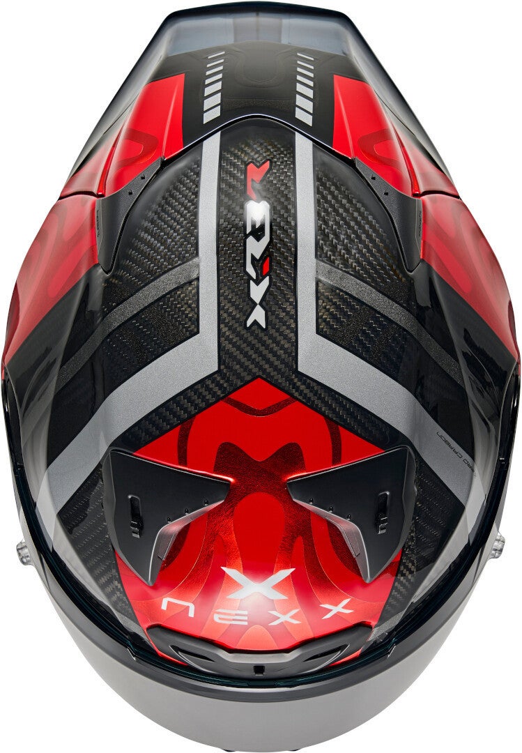 Side view of Nexx X.R3R Swirl Carbon Helmet