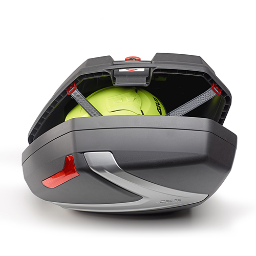 GIVI V37 Monokey Cutia laterală Negru/Argintiu/Roșu 37 Ltr. Figura 3