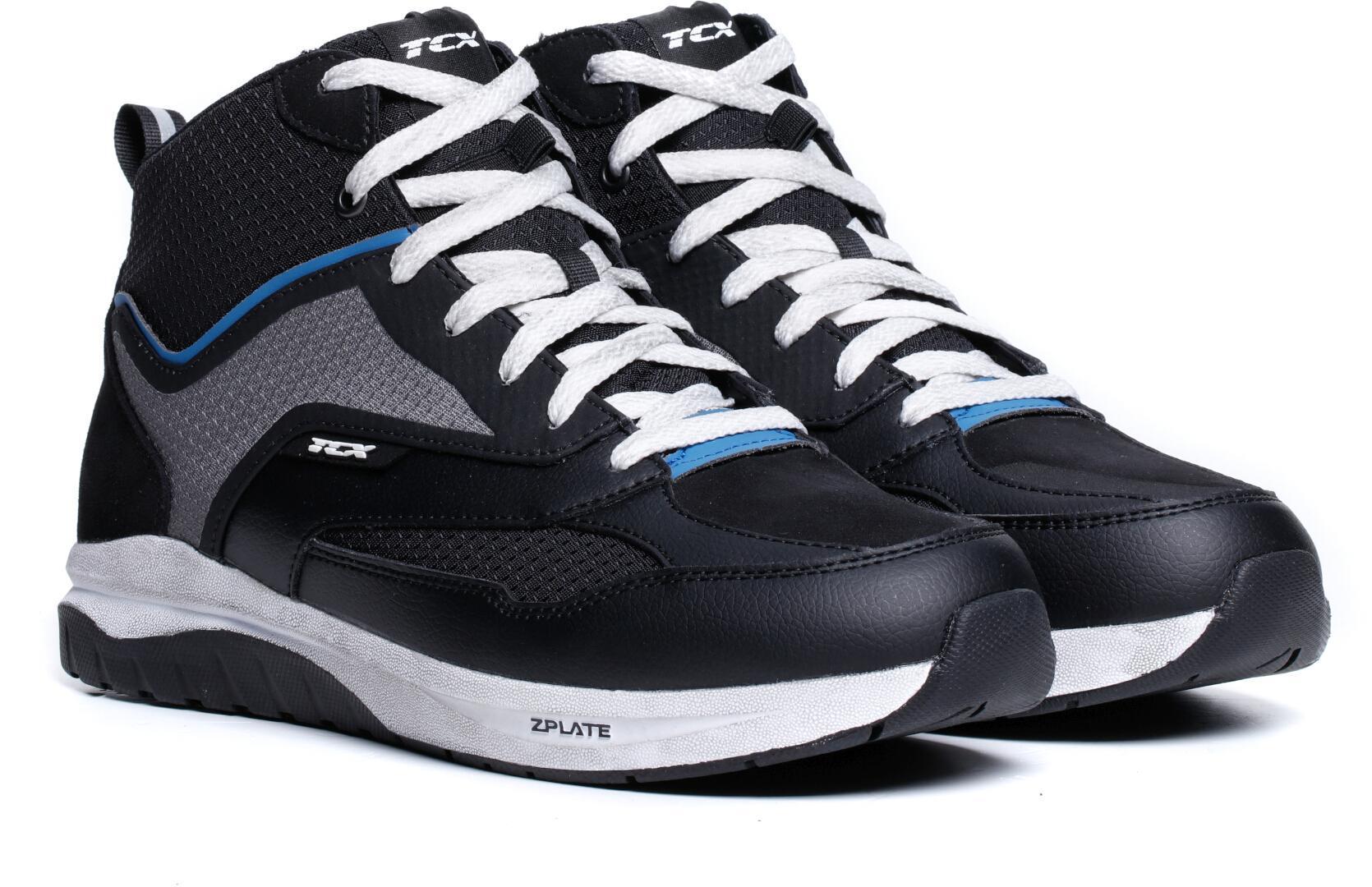 black/white/blue