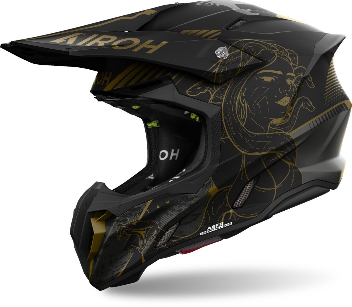 Airoh Twist 3 Titan Capacete de Motocross Artigo principal Figura 1