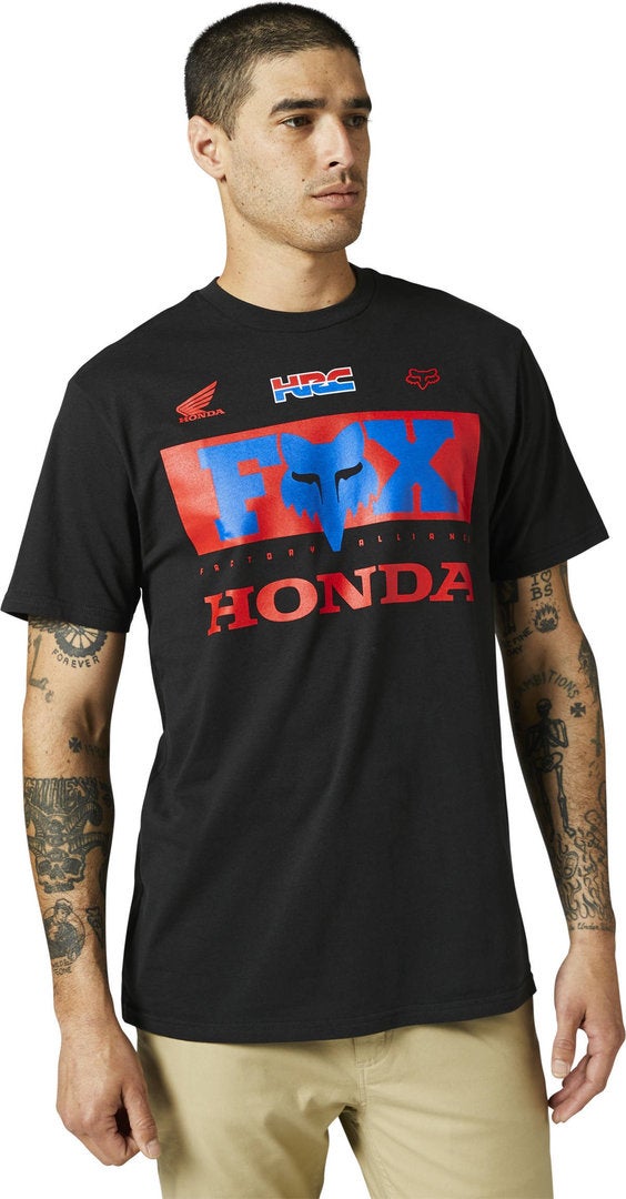 FOX Honda SS Premium Triko černá L Obrázek 1