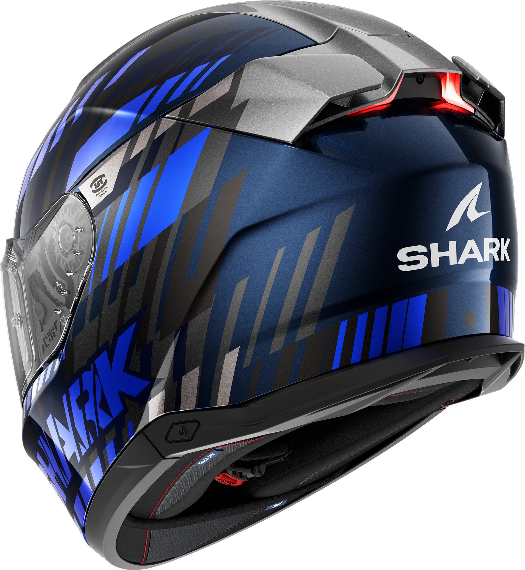 Shark Skwal i3 Vibetrack Cască albastru/argintiu S (55/56) Figura 2