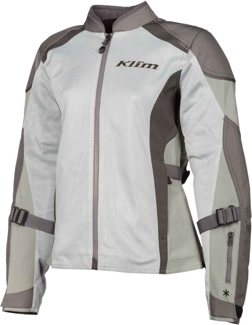 Klim Avalon Motorcycle Textile Jacket light grey XXL Figure 1