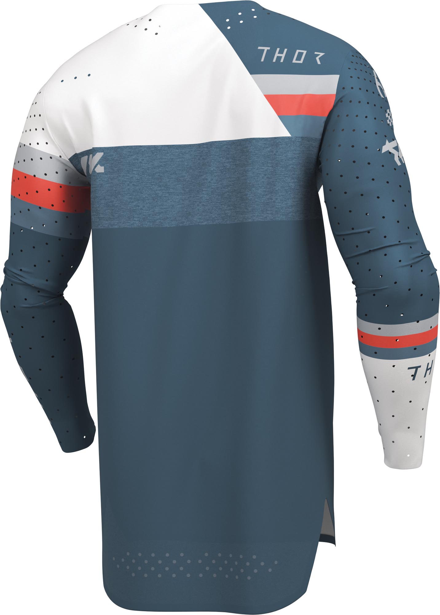 Thor Sportmode League Motorcross trui blauw 2XL Figuur 4