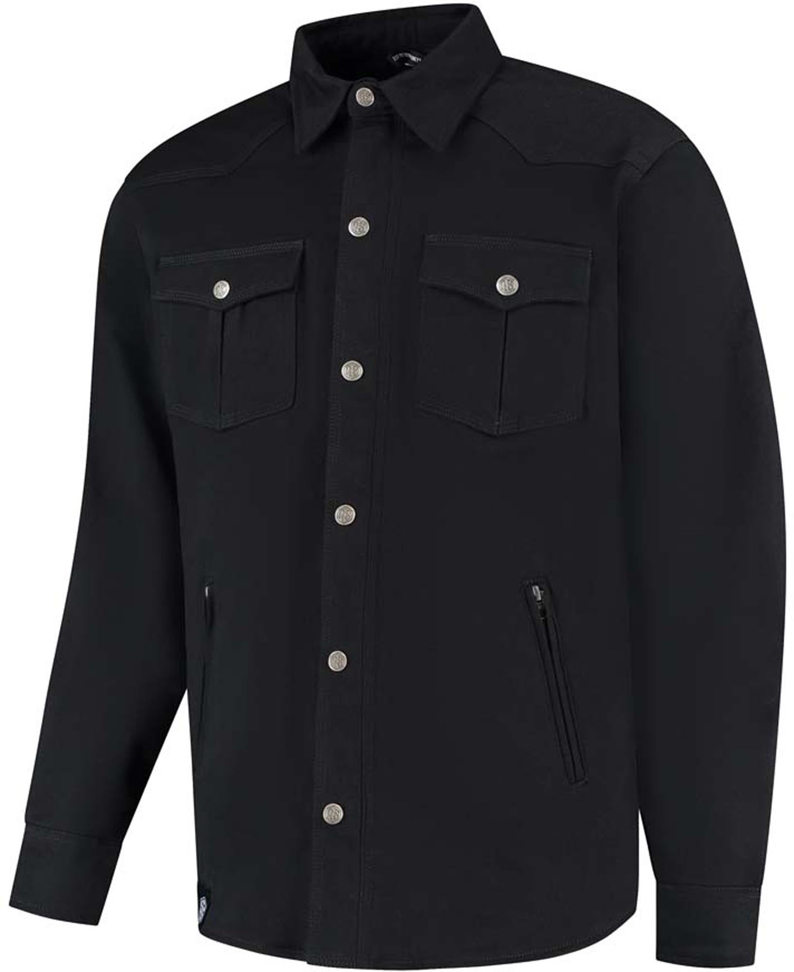 Rusty Stitches Dean Fleece Tech Veste Textile moto XL Figure 1