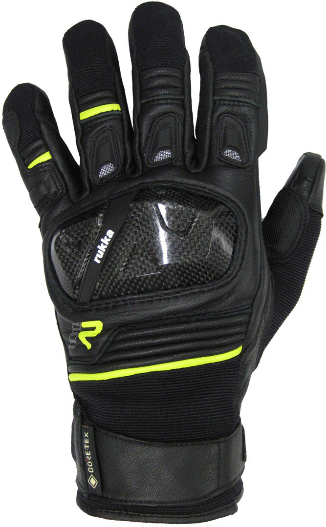 Rukka Ceres 2.0 Mănuși de motocicletă Gore-Tex negru/galben 7 Figura 1