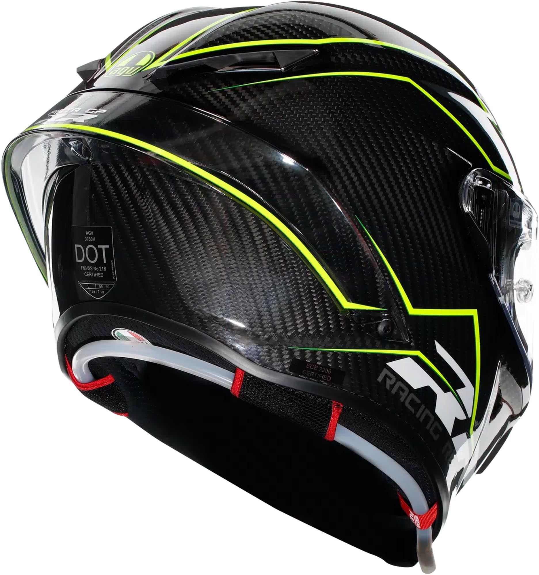 AGV Pista GP RR Performante Carbon Casco nero/verde XXL (63/64) Figura 6