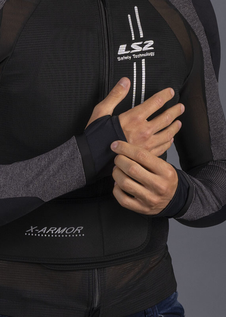 LS2 X-Armor Beschermer jas M/L Figuur 9