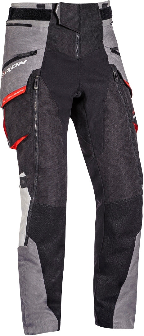 Ixon Ragnar Motorcycle Textile Pants black/orange M Figure 1