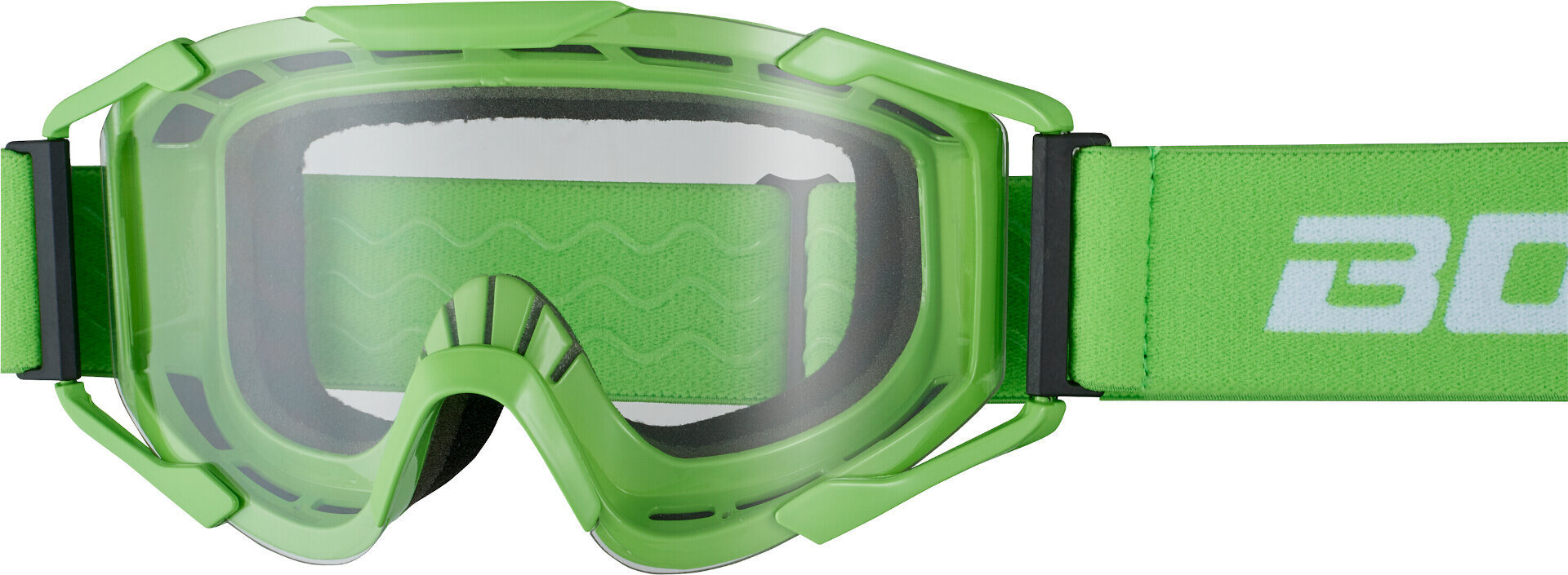 Bogotto B-ST Ochelari de motocross verde/alb Figura 1