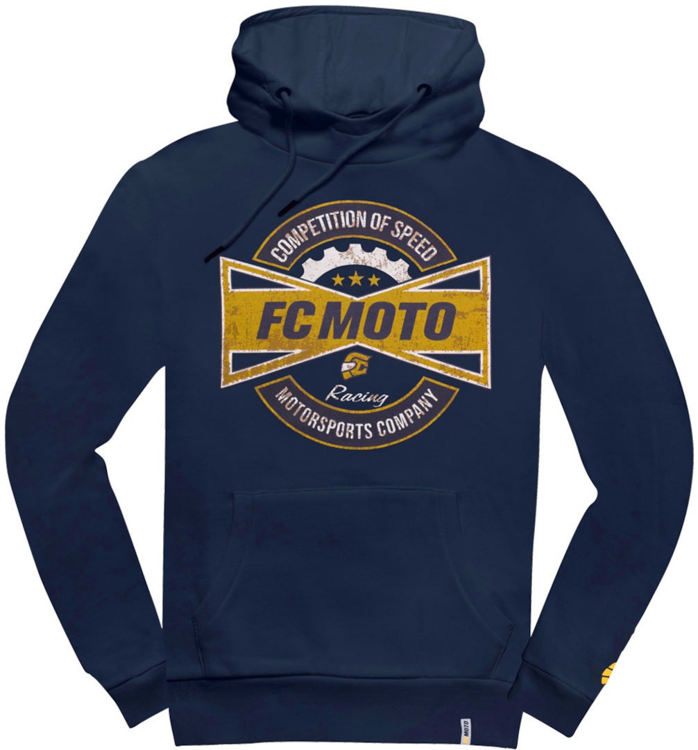 FC-Moto FCM-Fan Capuche Bleu marine M Figure 1
