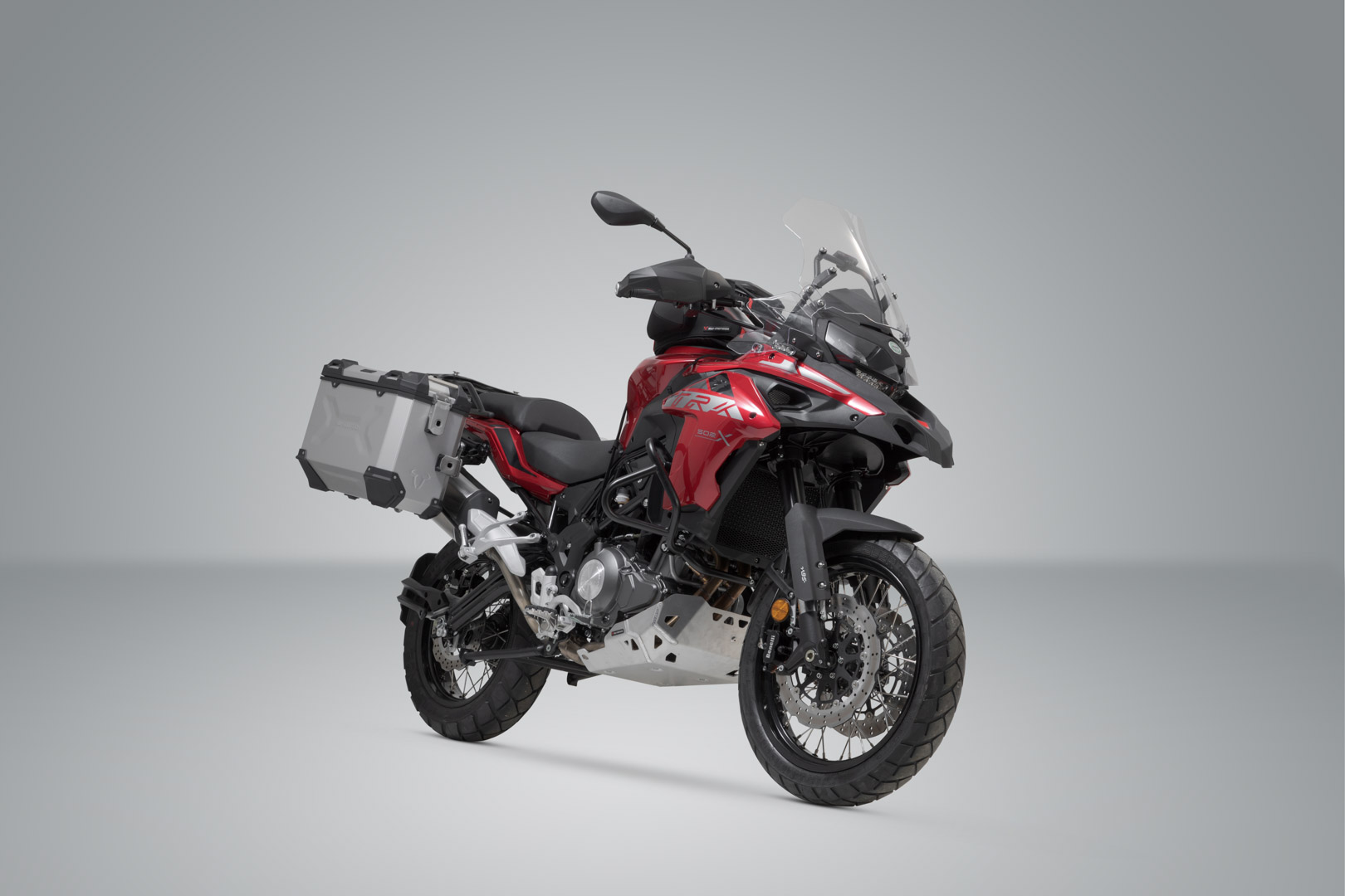 Sistem de carcasă din aluminiu SW-Motech TRAX ADV - Argintiu. 45/37 l. Benelli TRK 502 X (18-). Figura 2