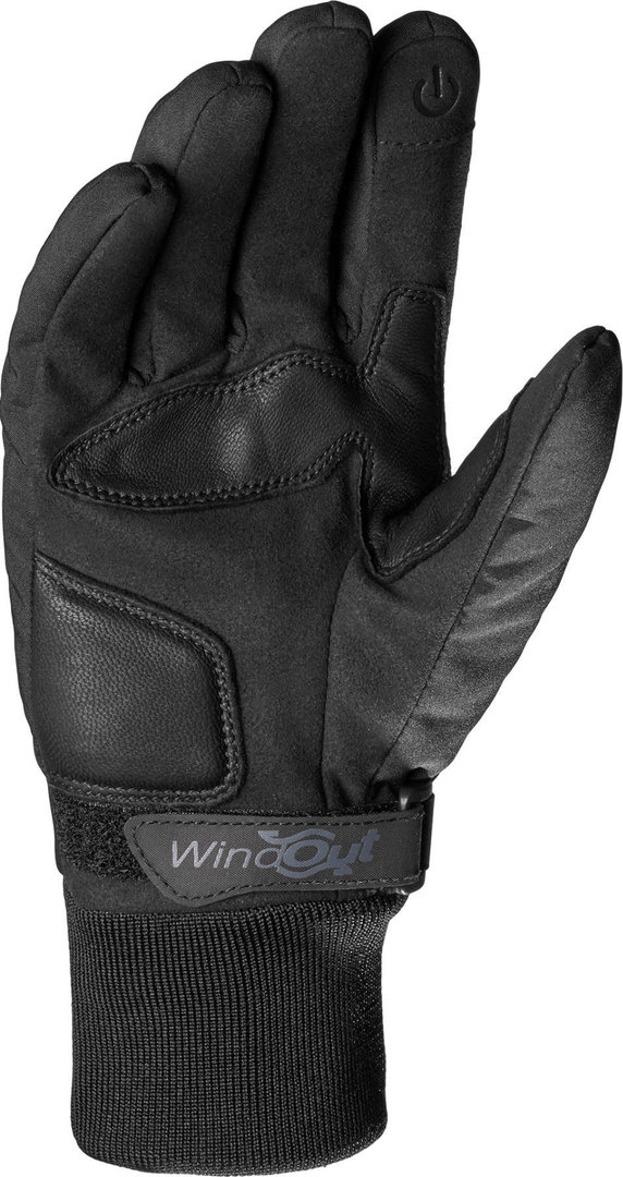 Spidi Metro WindOut Motorfiets handschoenen Zwart L Figuur 3