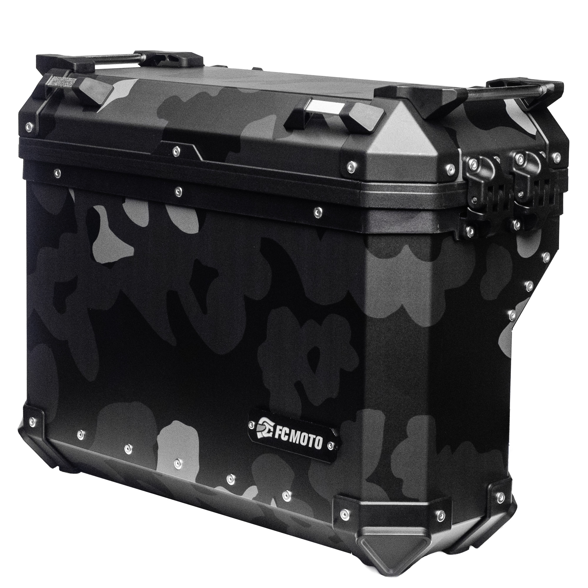 FC-Moto Terreno EVO Camo 36 L Alu Carcasă laterală dreapta cu decupaj Camuflaj negru Figura 2